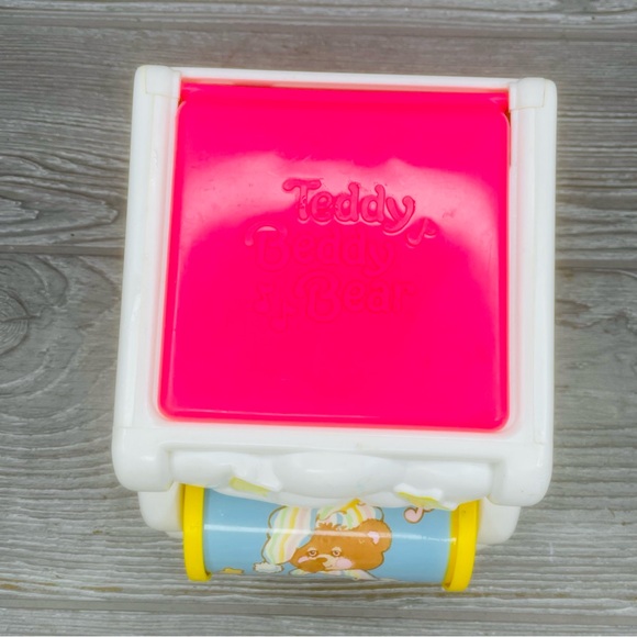 Vintage Fisher Price Teddy Beddy Bear Jack in the Box Musical Baby Toy 1987 - Picture 10 of 16